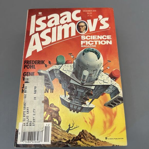 Isaac Asimov's Science Fiction Magazine Lot Mixed Year 1979-1980 Lot Of 5 “READ” - Picture 3 of 14
